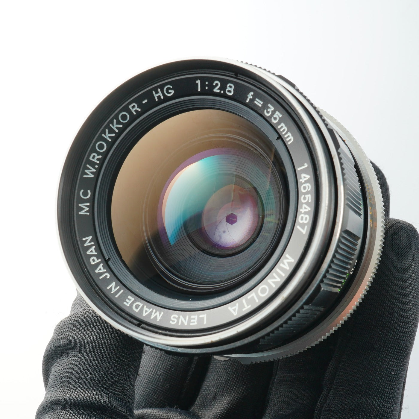 MINOLTA MC W.ROKKOR-HG 35mm F/2.8 単焦点レンズ