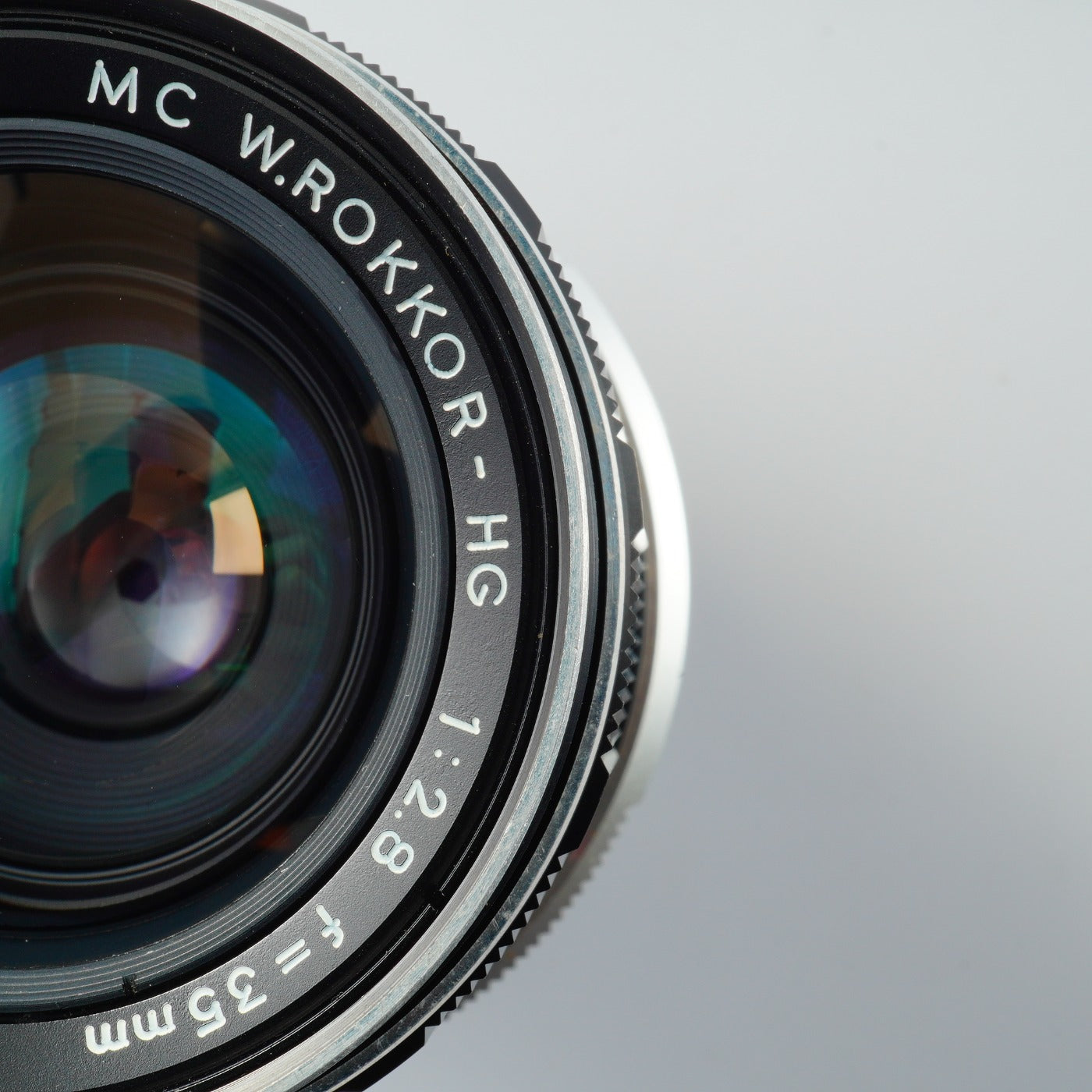 MINOLTA MC W.ROKKOR-HG 35mm F/2.8 単焦点レンズ