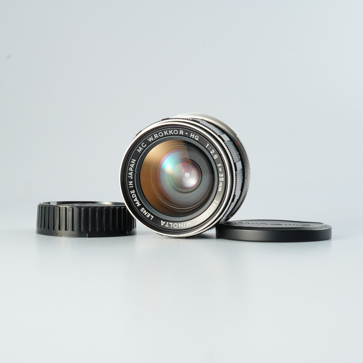 MINOLTA MC W.ROKKOR-HG 35mm F/2.8 単焦点レンズ