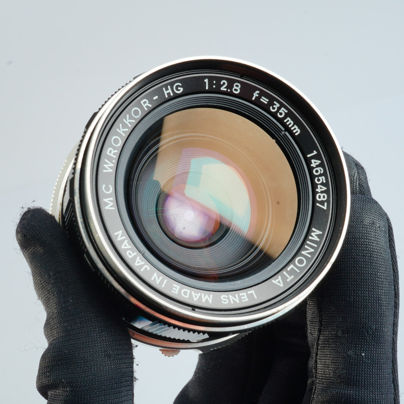 MINOLTA MC W.ROKKOR-HG 35mm F/2.8 単焦点レンズ