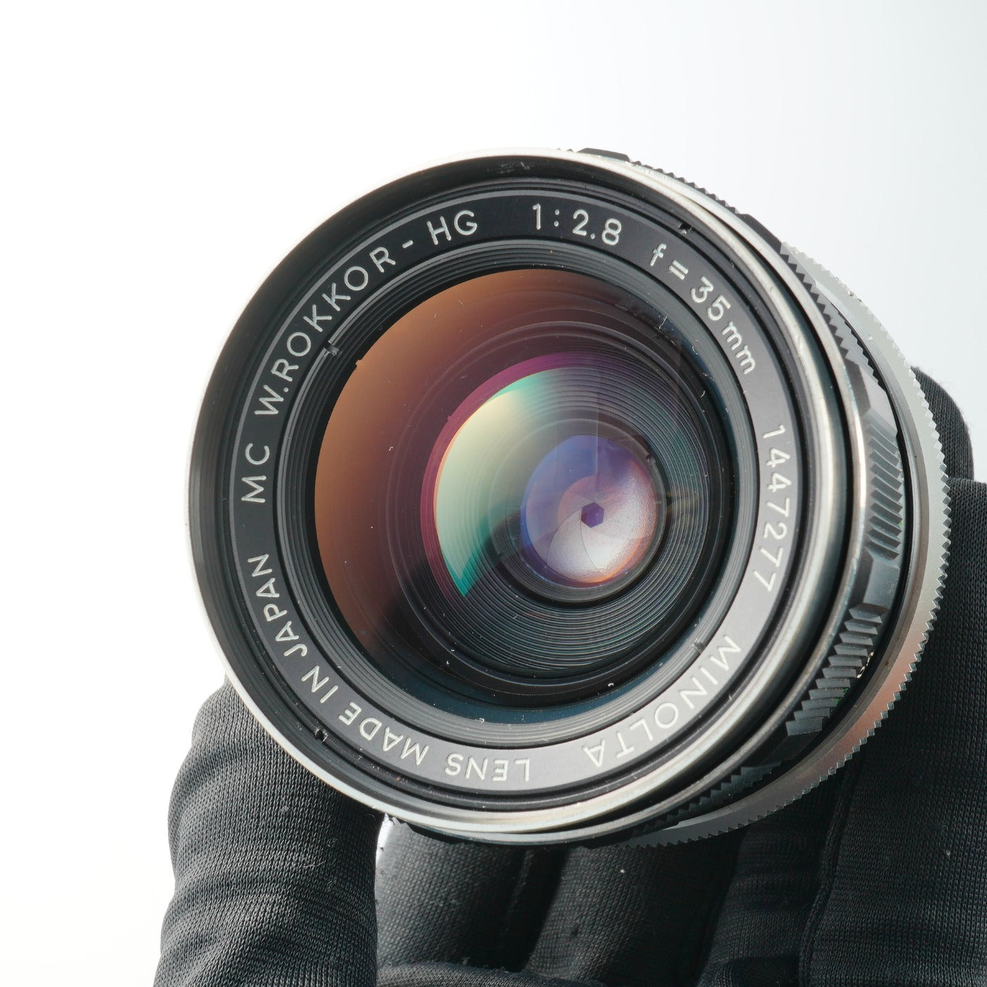 MINOLTA MC W.ROKKOR-HG 35mm F/2.8 単焦点レンズ