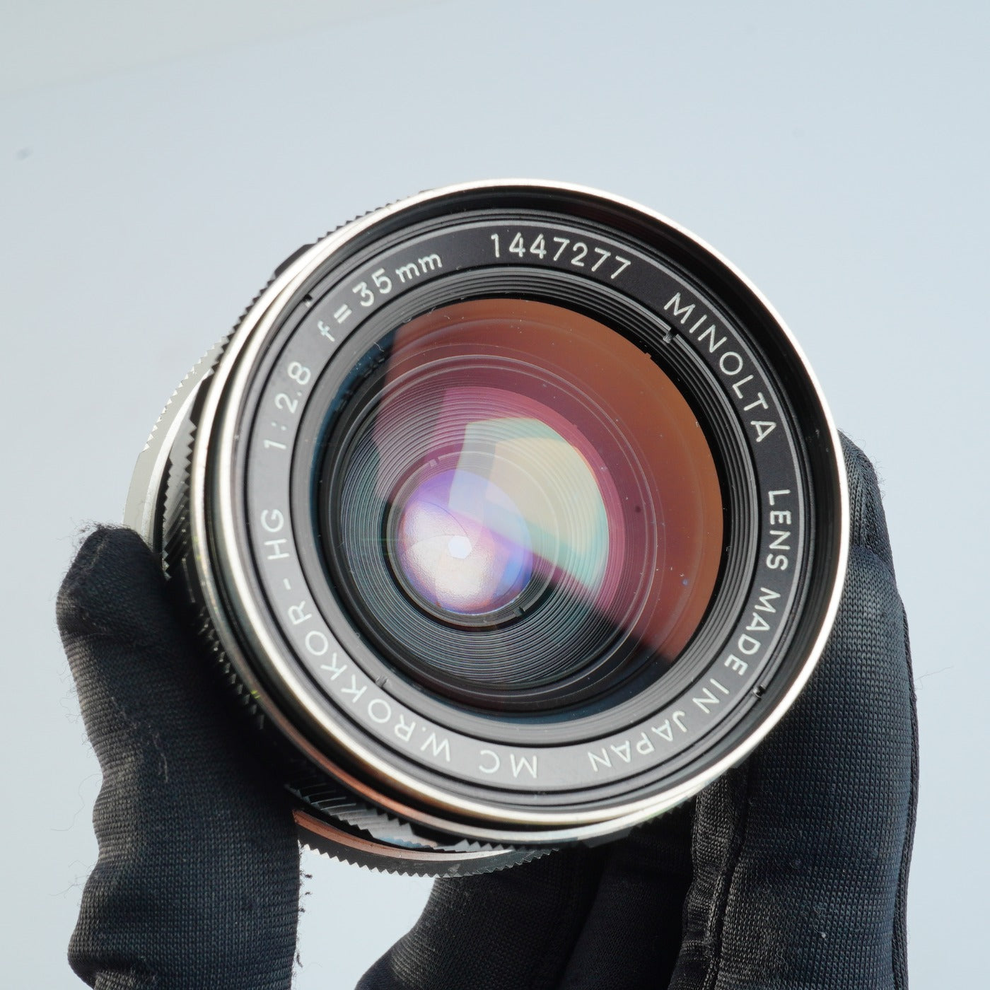 MINOLTA MC W.ROKKOR-HG 35mm F/2.8 単焦点レンズ