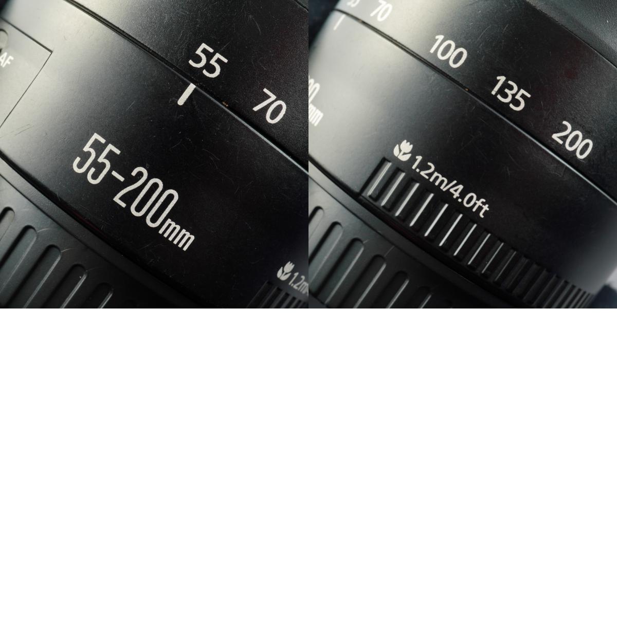 Canon EF 55-200mm F/4.5-5.6 II USM ズームレンズ