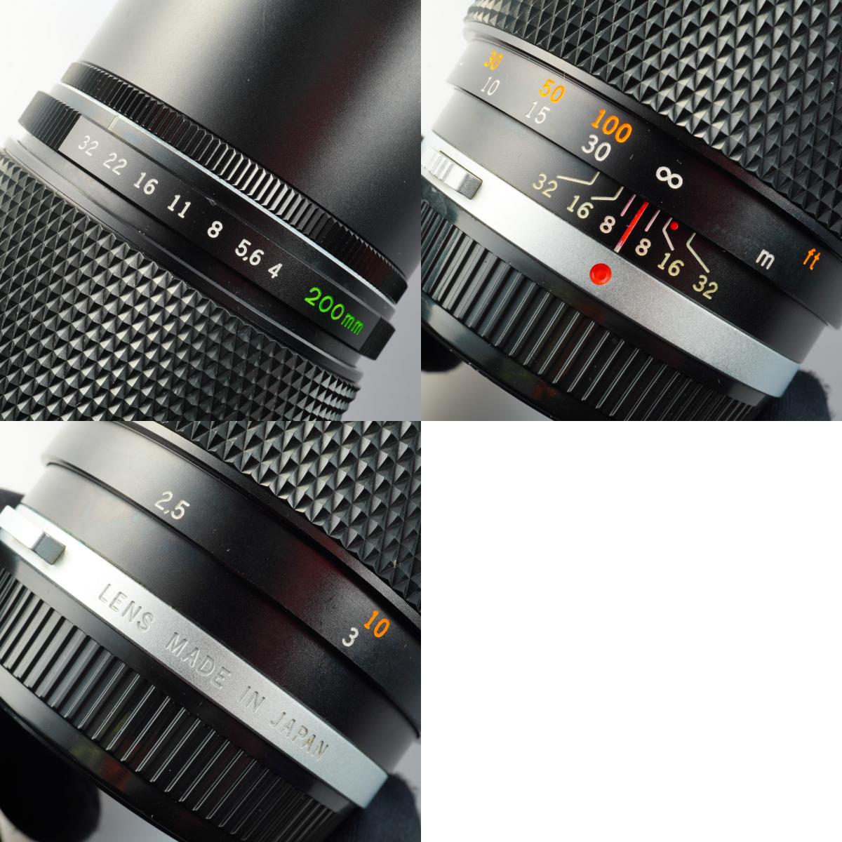 OLYMPUS OM-SYSTEM E.Zuiko Auto-T 200mm F/4 Festbrennweitenobjektiv