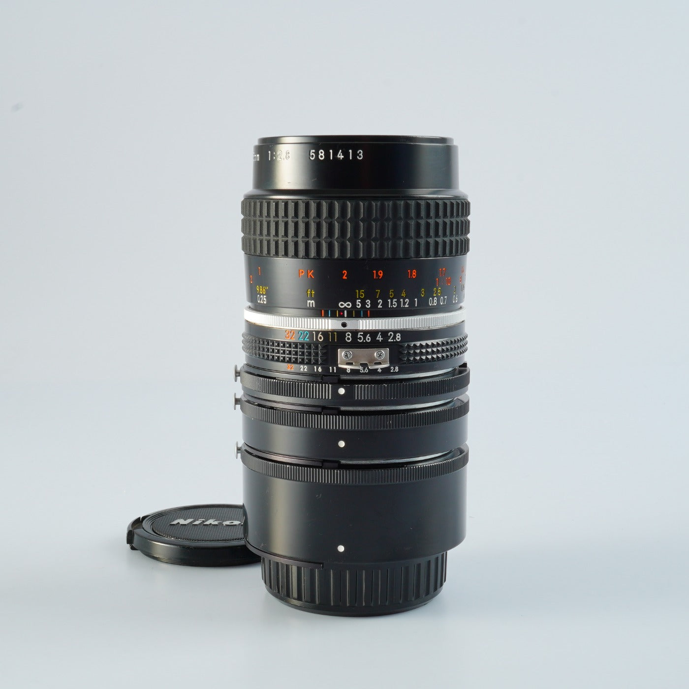 Nikon Ai-s Micro NIKKOR 55mm F/2.8 + PK-13-12-11A マクロレンズ