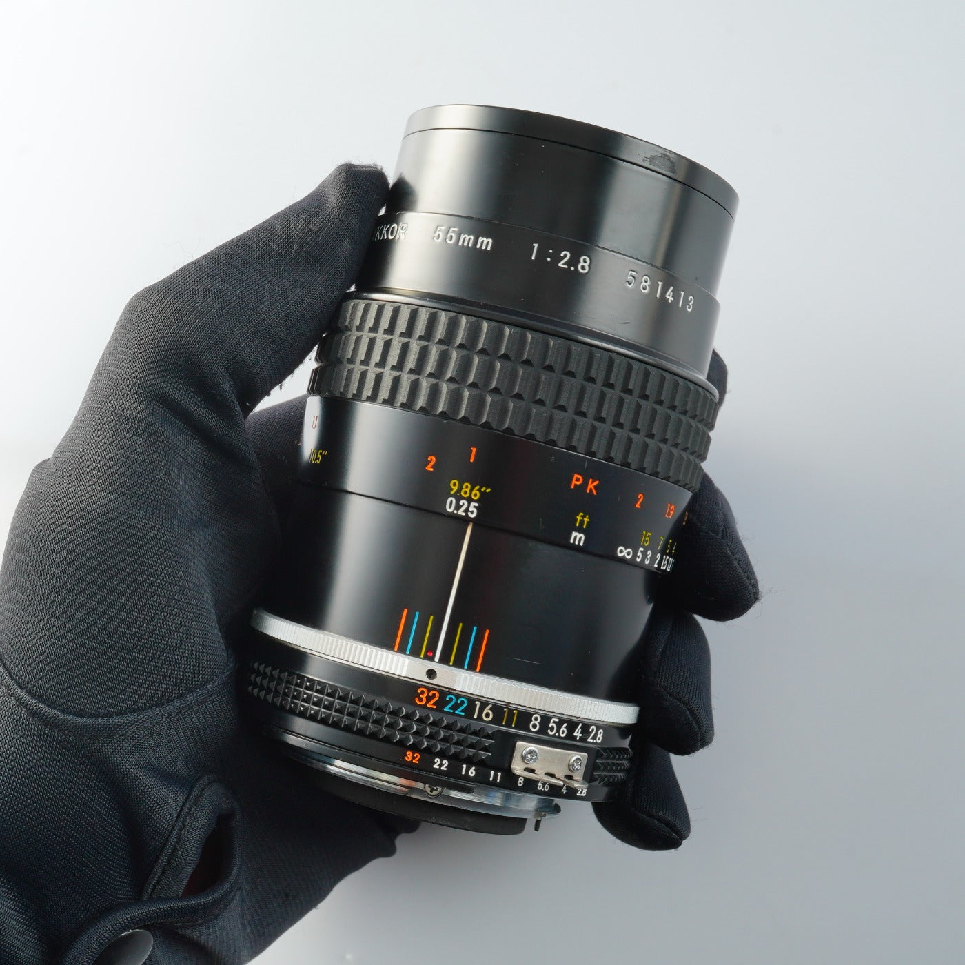 Nikon Ai-s Micro NIKKOR 55mm F/2.8 + PK-13-12-11A マクロレンズ