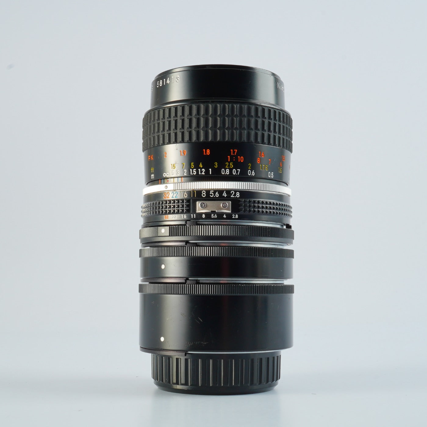 Nikon Ai-s Micro NIKKOR 55mm F/2.8 + PK-13-12-11A マクロレンズ