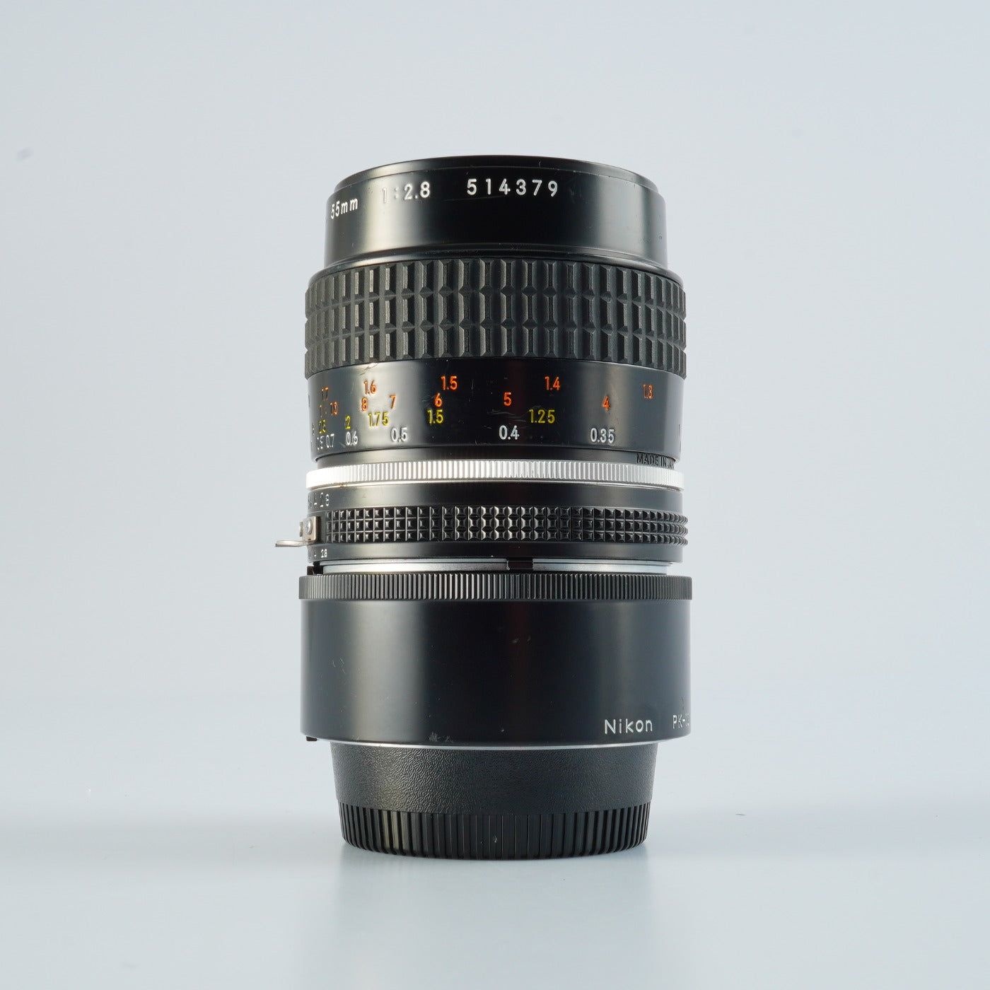 Nikon Ai-s Micro NIKKOR 55mm F/2.8 + PK-13 Extension Tube マクロレンズ