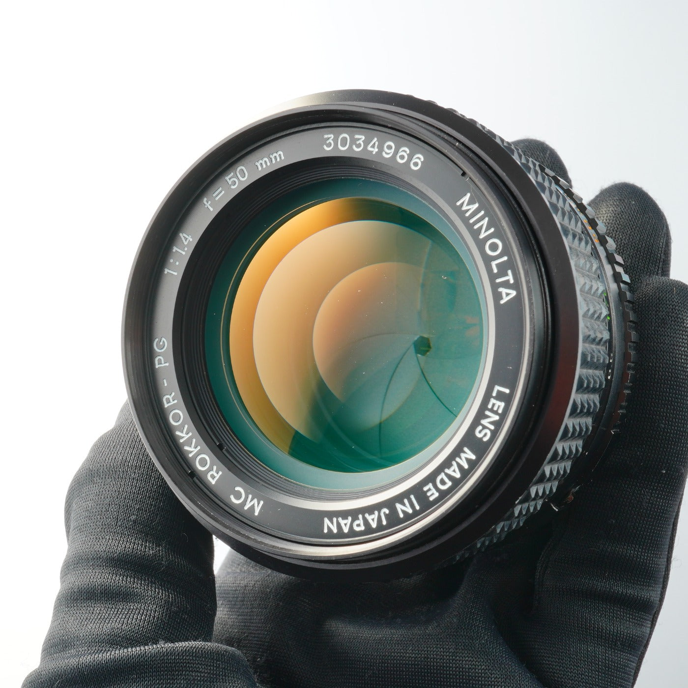 MINOLTA MC ROKKOR-PG 50mm F/1.4 単焦点レンズ