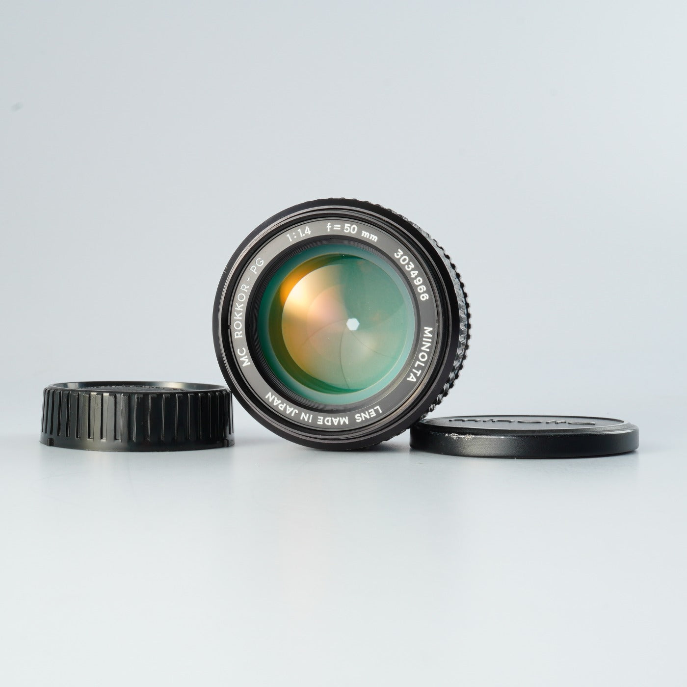 MINOLTA MC ROKKOR-PG 50mm F/1.4 単焦点レンズ