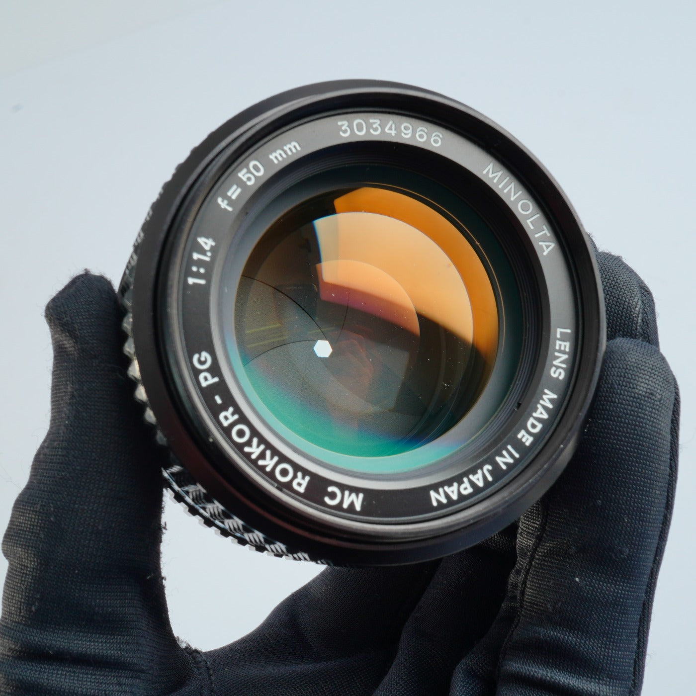 MINOLTA MC ROKKOR-PG 50mm F/1.4 単焦点レンズ