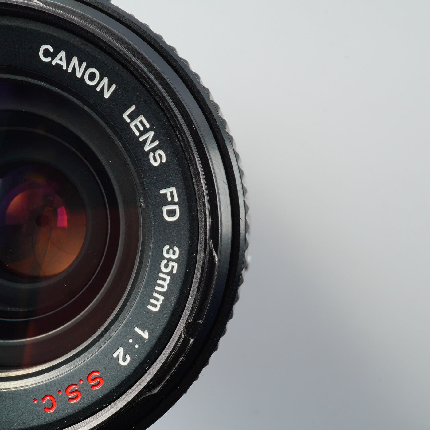 Canon FD 35mm F/2 s.s.c. Concave "O" 単焦点レンズ