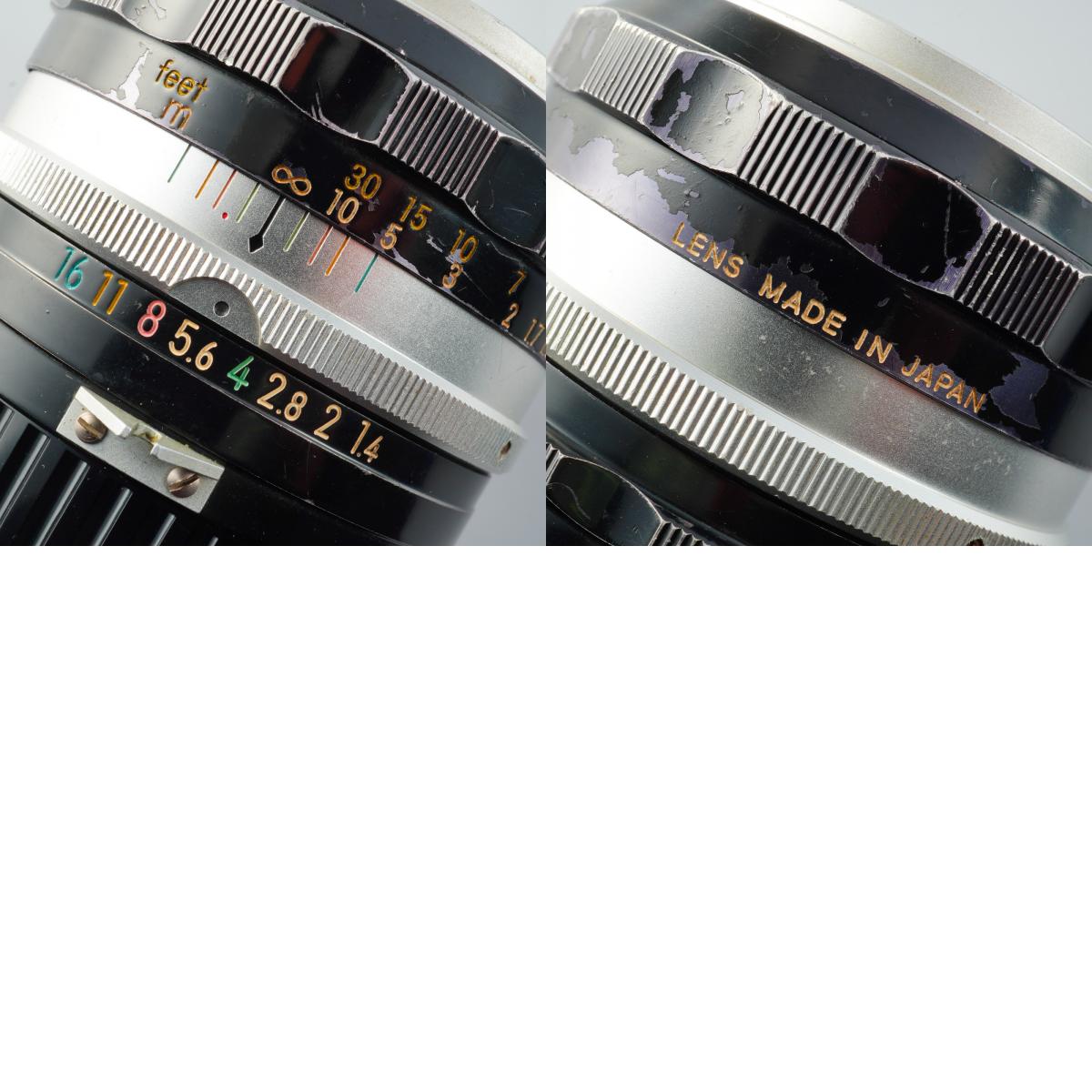 Nikon Nikkor-S Auto 50mm F/1.4 非Ai 単焦点レンズ