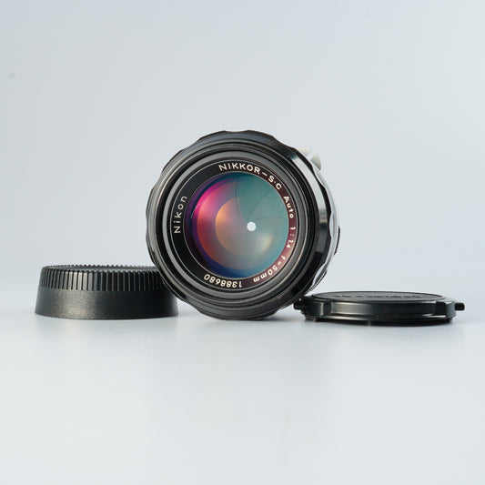 Nikon Nikkor-S.C Auto 50mm F/1.4 非Ai 単焦点レンズ
