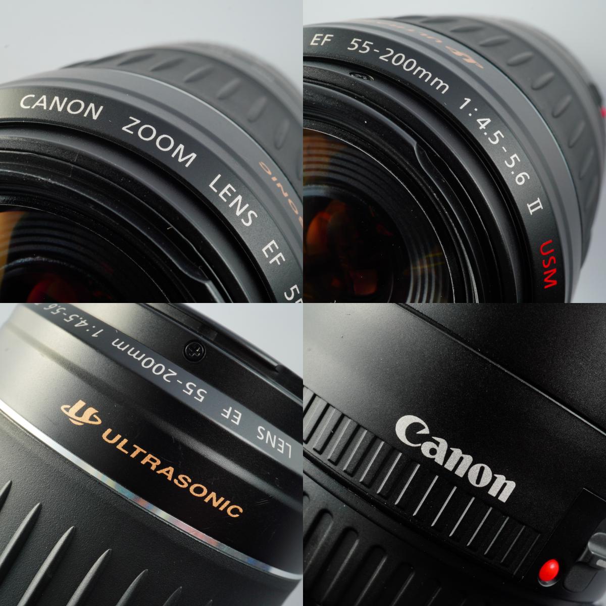 Canon EF 55-200mm F/4.5-5.6 II USM ズームレンズ