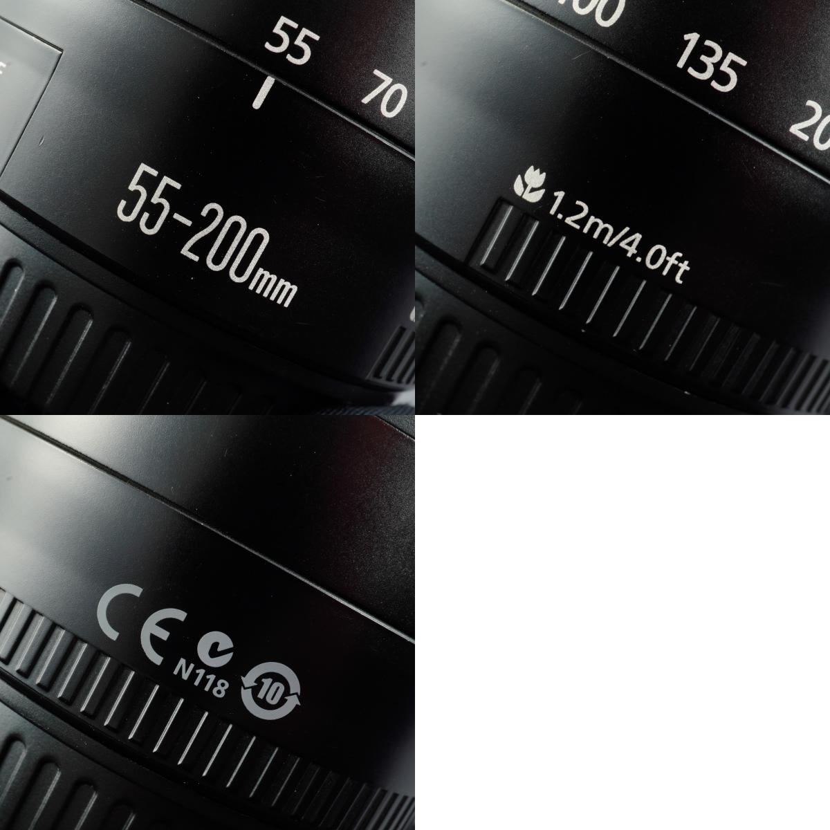 Canon EF 55-200mm F/4.5-5.6 II USM ズームレンズ