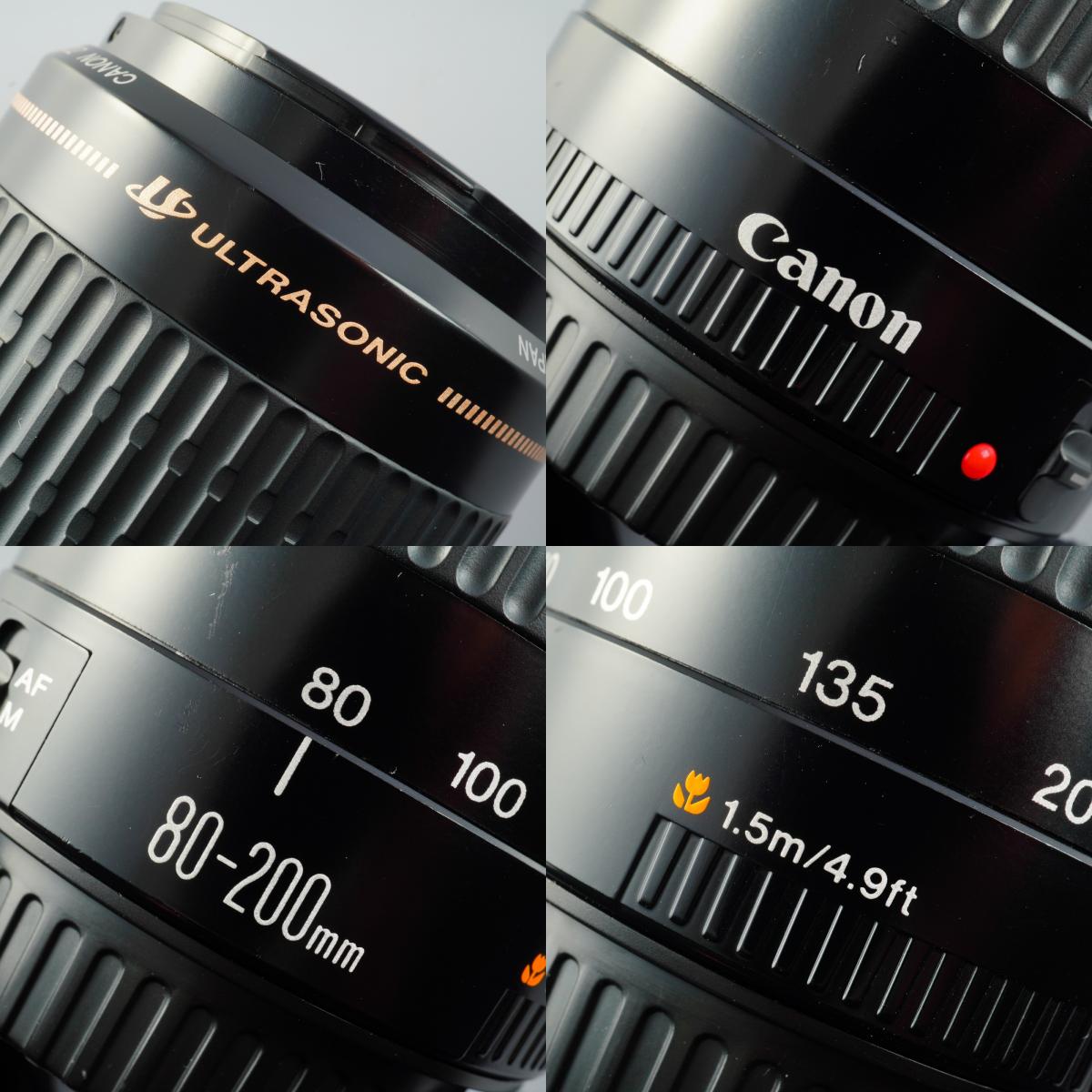 【ジャンク】 Canon EF 80-200mm F/4.5-5.6 USM ズームレンズ