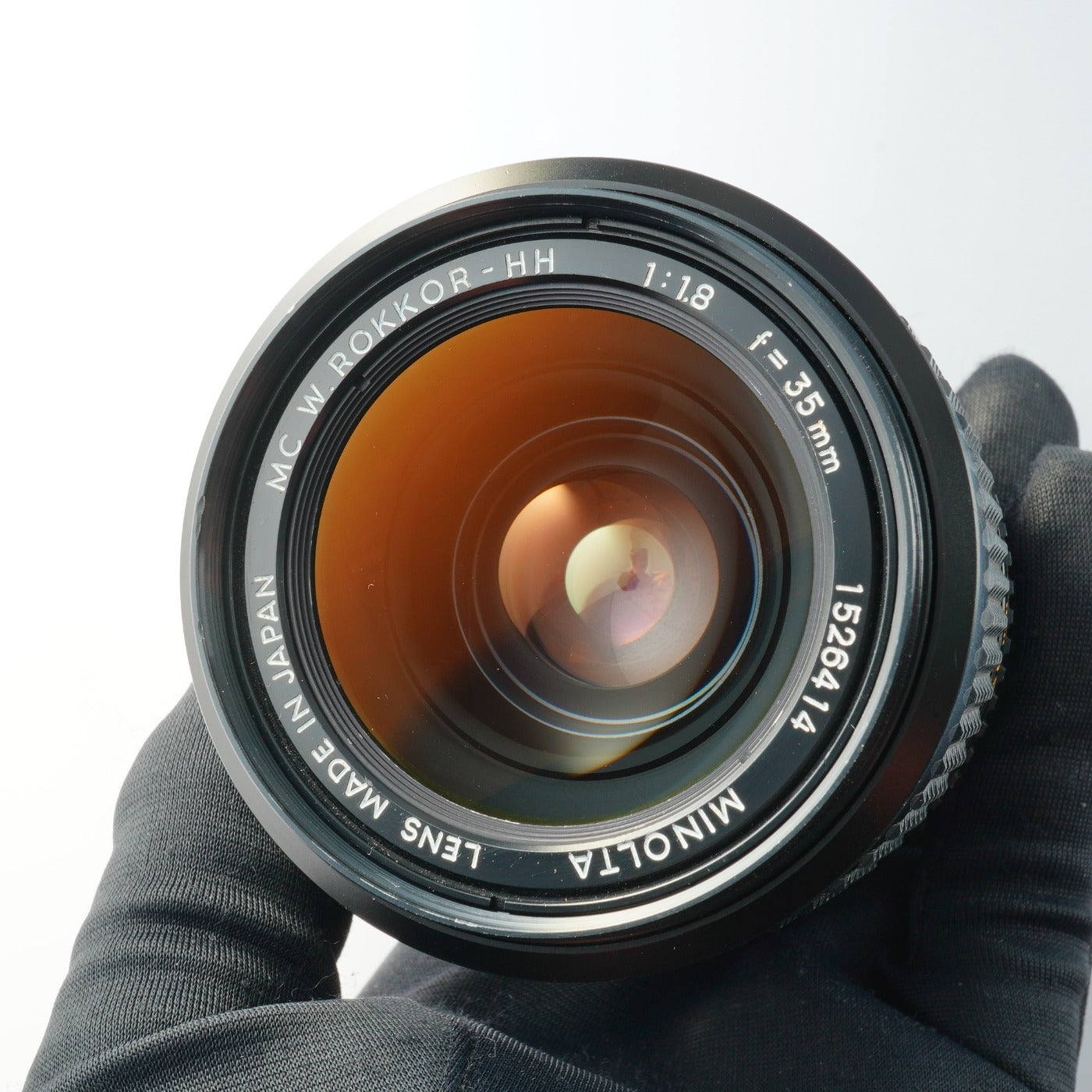 MINOLTA MC W.Rokkor HH 35mm F/1.8 単焦点レンズ