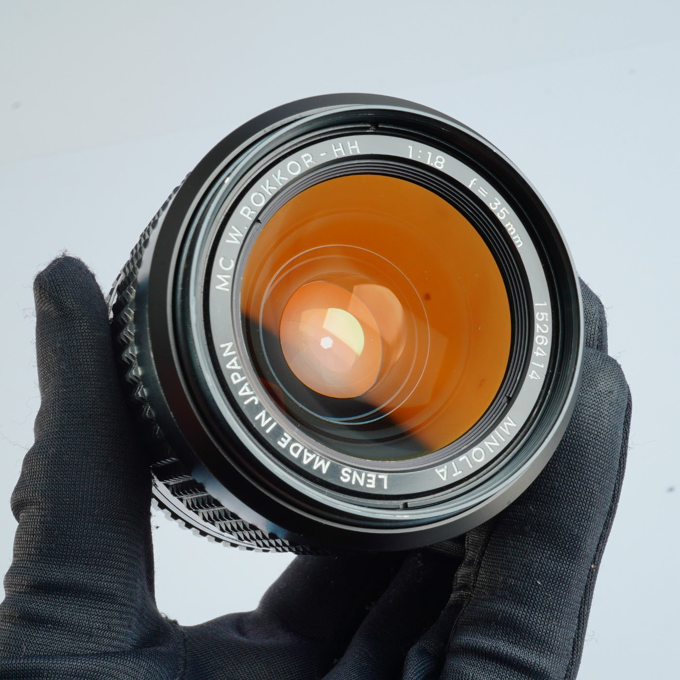 MINOLTA MC W.Rokkor HH 35mm F/1.8 単焦点レンズ