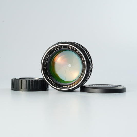 MINOLTA MC ROKKOR-PF 58mm F/1.4 単焦点レンズ