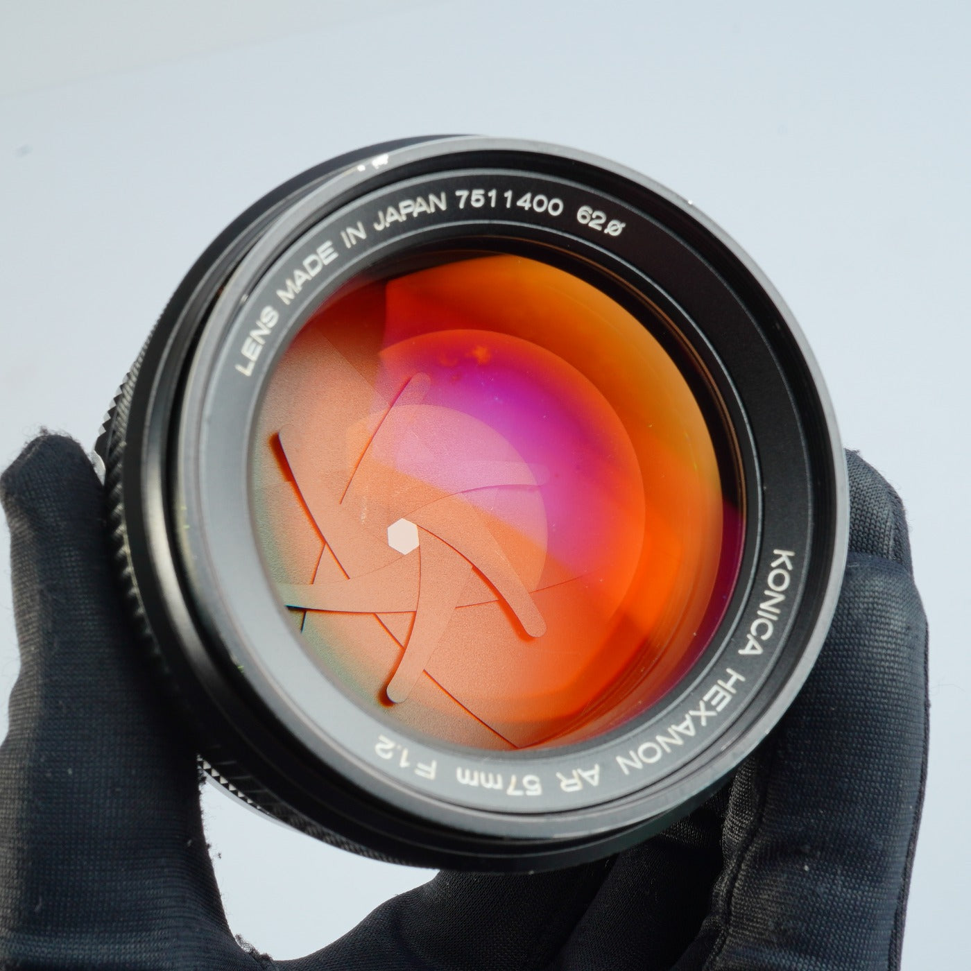 Konica Hexanon AR 57mm F/1.2 単焦点レンズ