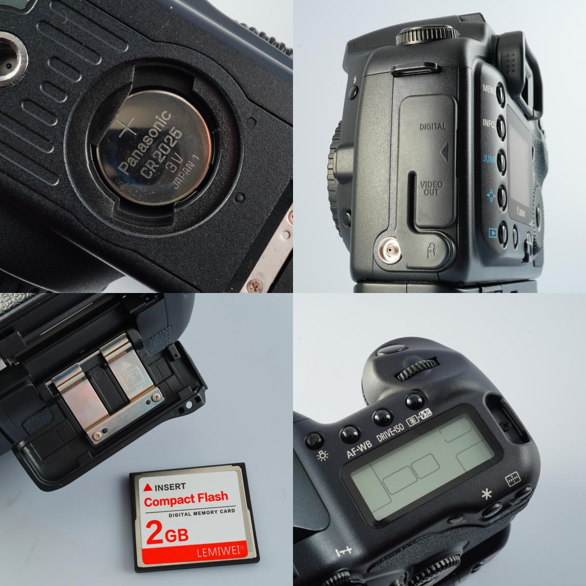 Canon EOS 10D ＋ EF 28-80mm F/3.5-5.6 Ⅲ + BG-ED3 + CF 2GB デジタル一眼レフカメラ