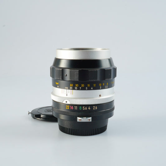 Nikon Nikkor-P Auto 105mm F/2.5 非Ai Nippon kougaku 単焦点レンズ