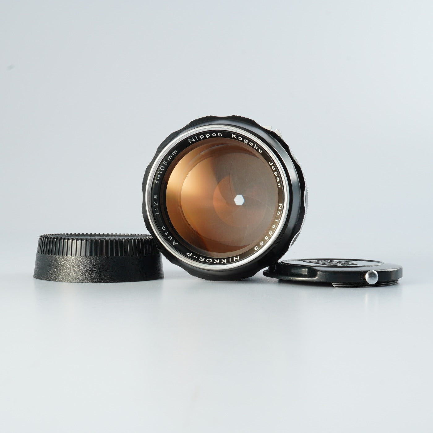 Nikon Nikkor-P Auto 105mm F/2.5 非Ai Nippon kougaku 単焦点レンズ