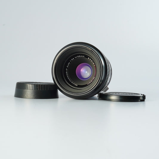 Nikon Micro Nikkor-P 55m F/3.5 非Ai 単焦点レンズ