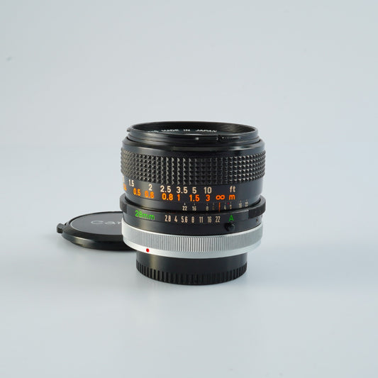 Canon FD 28mm F/2.8 S.C. 単焦点レンズ