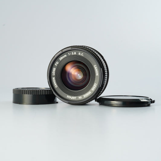 Canon FD 28mm F/2.8 S.C. 単焦点レンズ