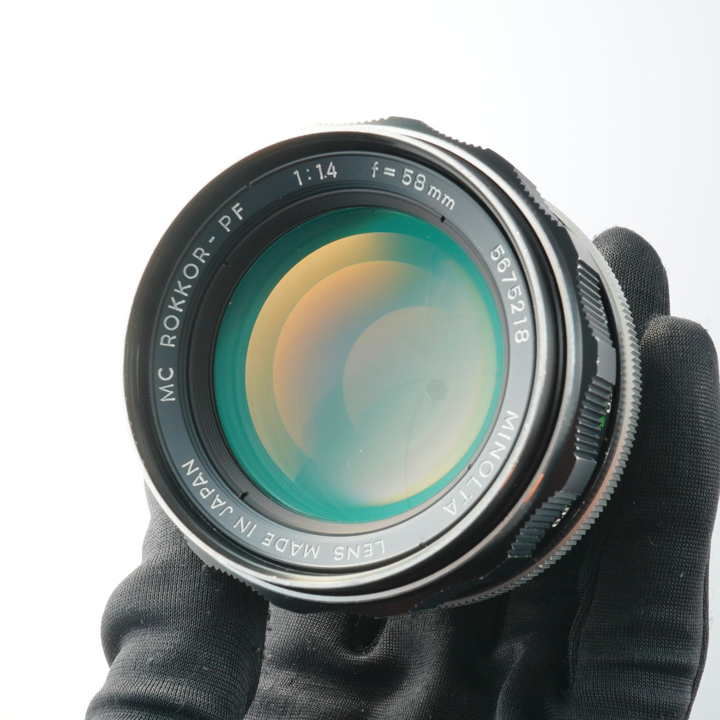 MINOLTA MC ROKKOR-PF 58mm F/1.4 単焦点レンズ