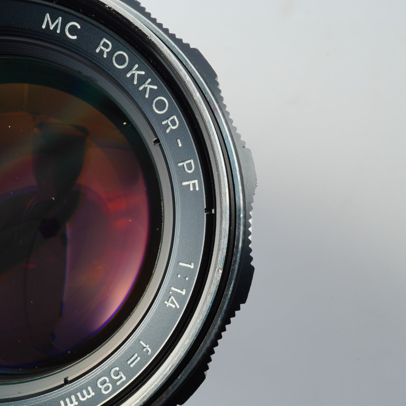 MINOLTA MC ROKKOR-PF 58mm F/1.4 単焦点レンズ