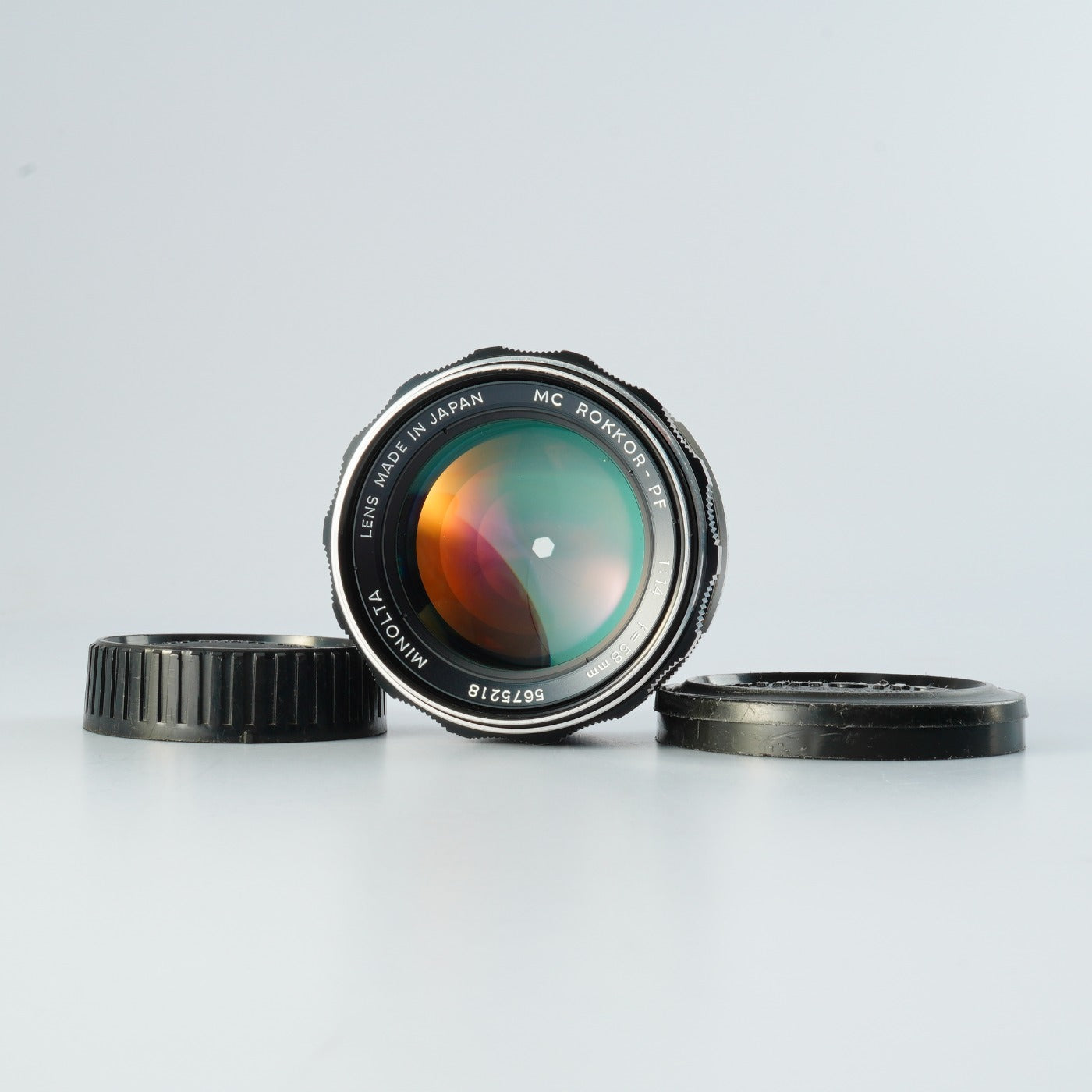 MINOLTA MC ROKKOR-PF 58mm F/1.4 単焦点レンズ