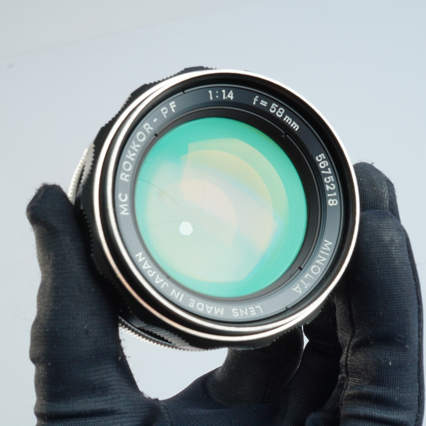 MINOLTA MC ROKKOR-PF 58mm F/1.4 単焦点レンズ