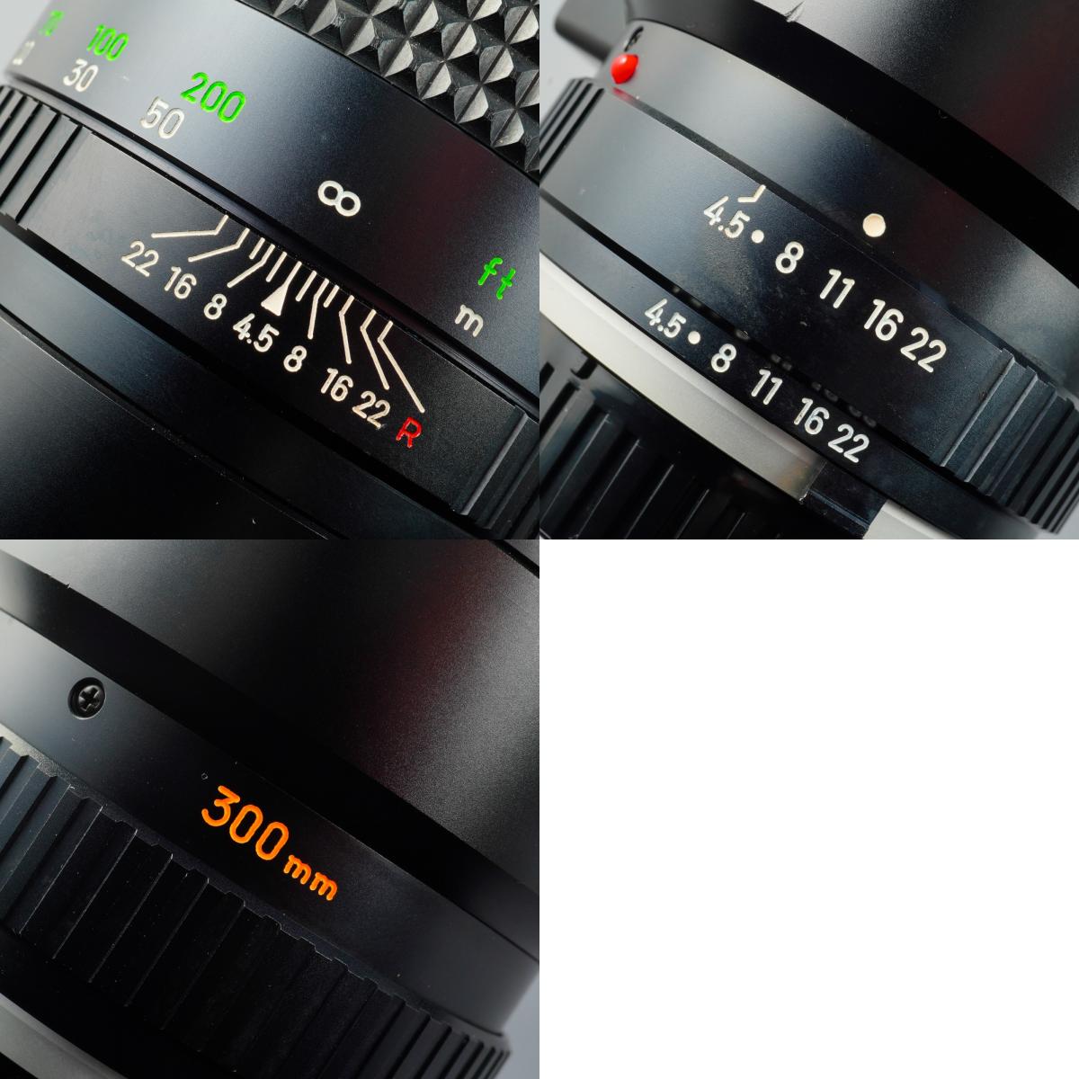 MINOLTA MC TELE ROKKOR 300mm F/4.5 単焦点レンズ