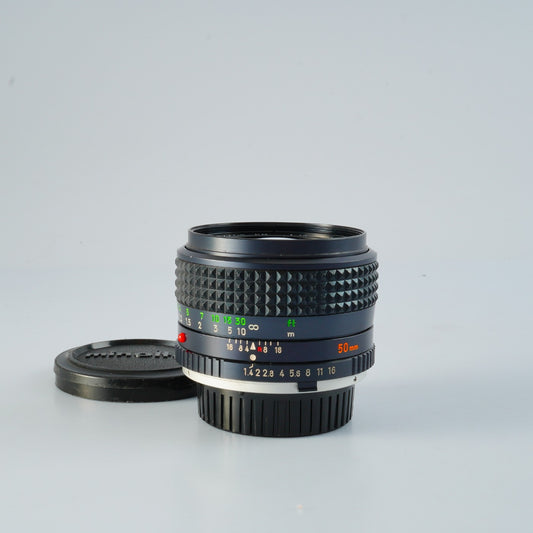 MINOLTA MC Rokkor-PG 50mm F/1.4 単焦点レンズ