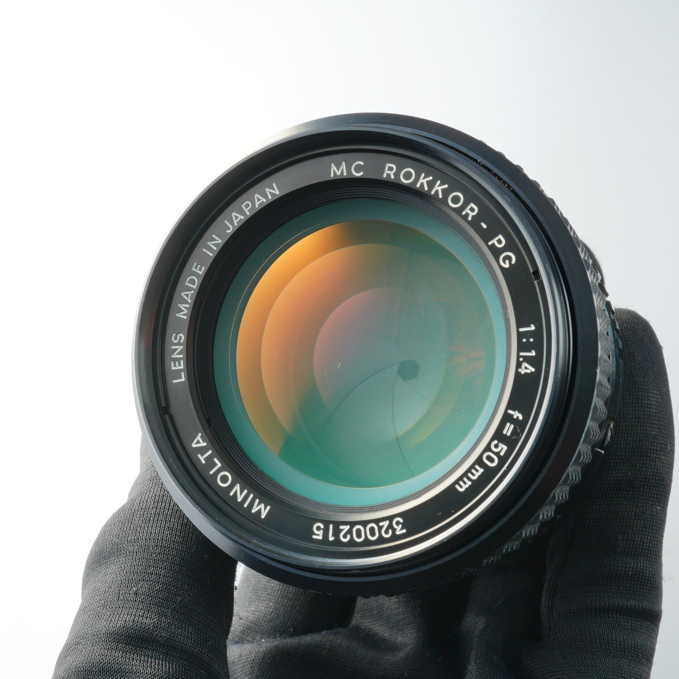MINOLTA MC Rokkor-PG 50mm F/1.4 単焦点レンズ