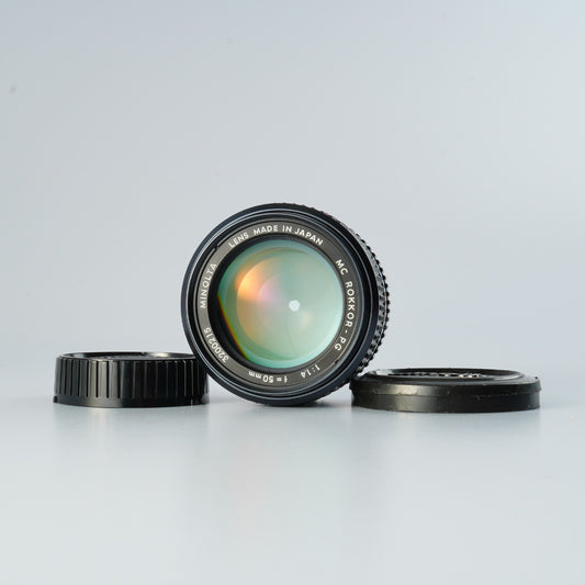 MINOLTA MC Rokkor-PG 50mm F/1.4 単焦点レンズ