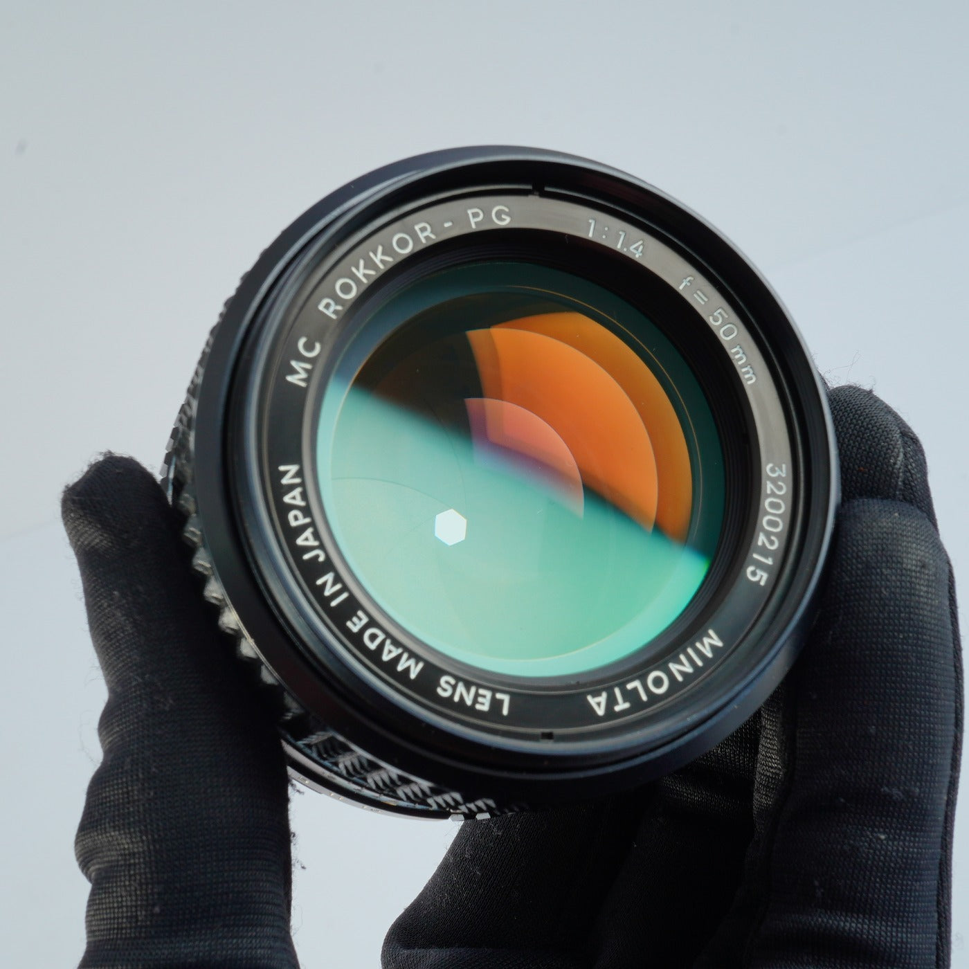 MINOLTA MC Rokkor-PG 50mm F/1.4 単焦点レンズ