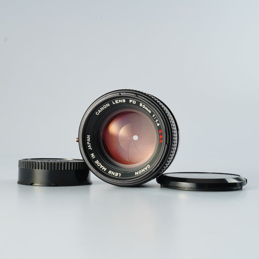 Canon FD 50mm F/1.4 S.S.C. A mark 単焦点レンズ