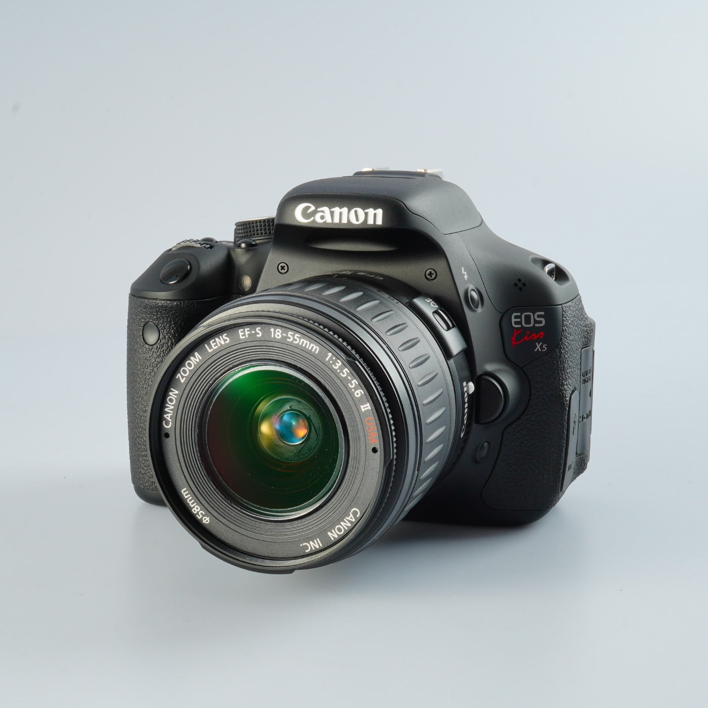 Canon EOS Kiss X5 ( Rebel T3i ) + EF-S 18-55mm F/3.5-5.6 Ⅱ USM + SD 8GB デジタル一眼レフカメラ