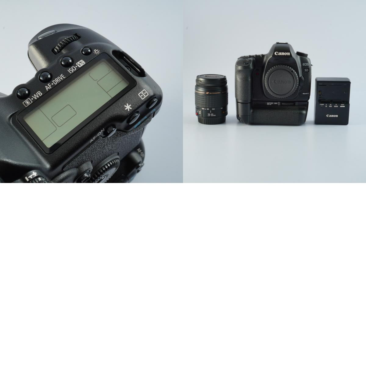 Canon EOS 5D Mark Ⅱ + EF 28-80mm F/3.5-5.6 Ⅳ USM + BG-E6 + CF 2GB デジタル一眼レフカメラ