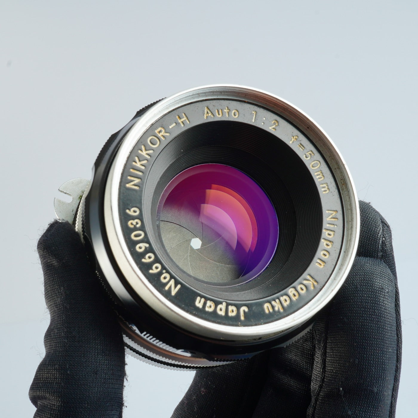 Nikon NIKKOR-H Auto 50mm F/2 非Ai 単焦点レンズ