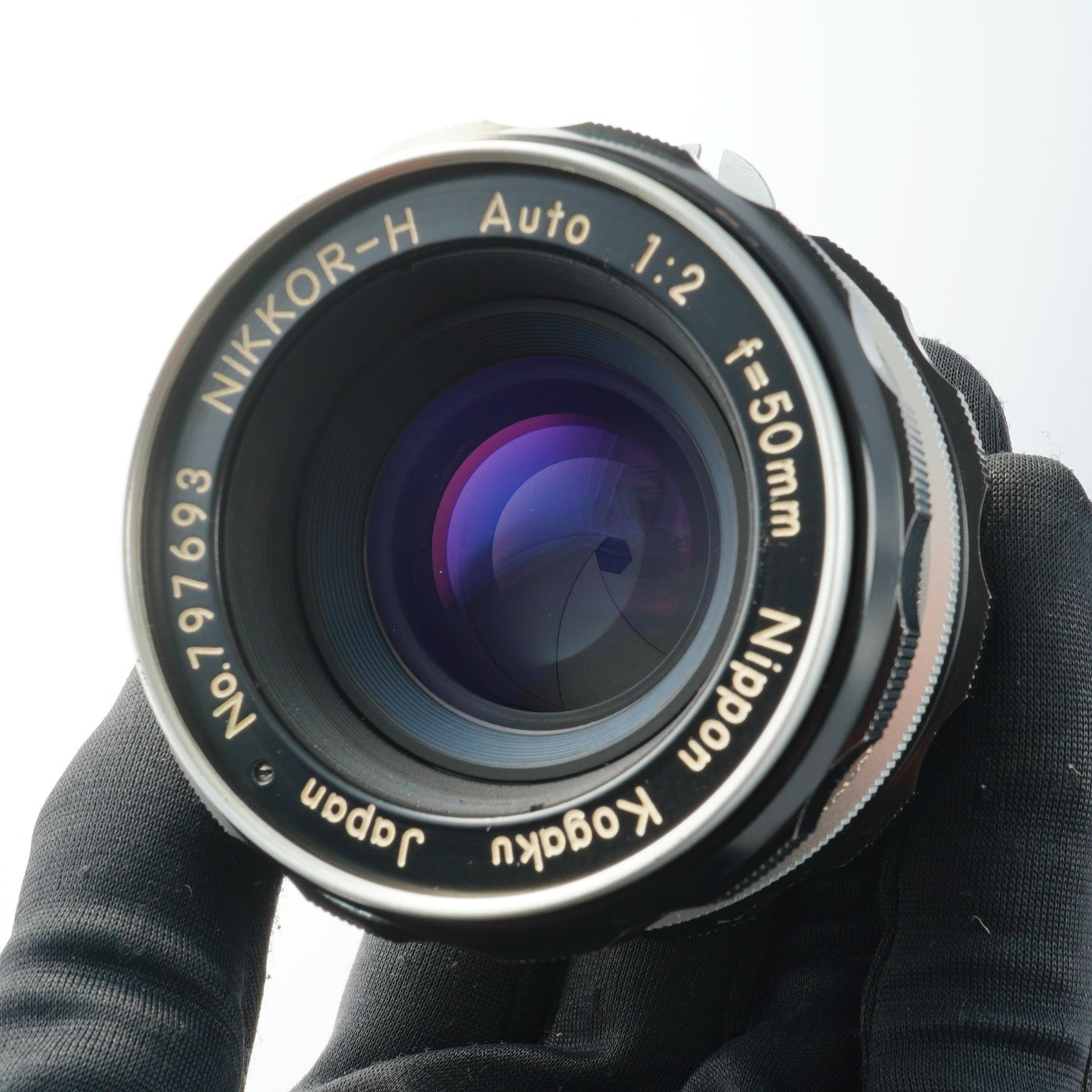 Nikon NIKKOR-H Auto 50mm F/2 非Ai 単焦点レンズ