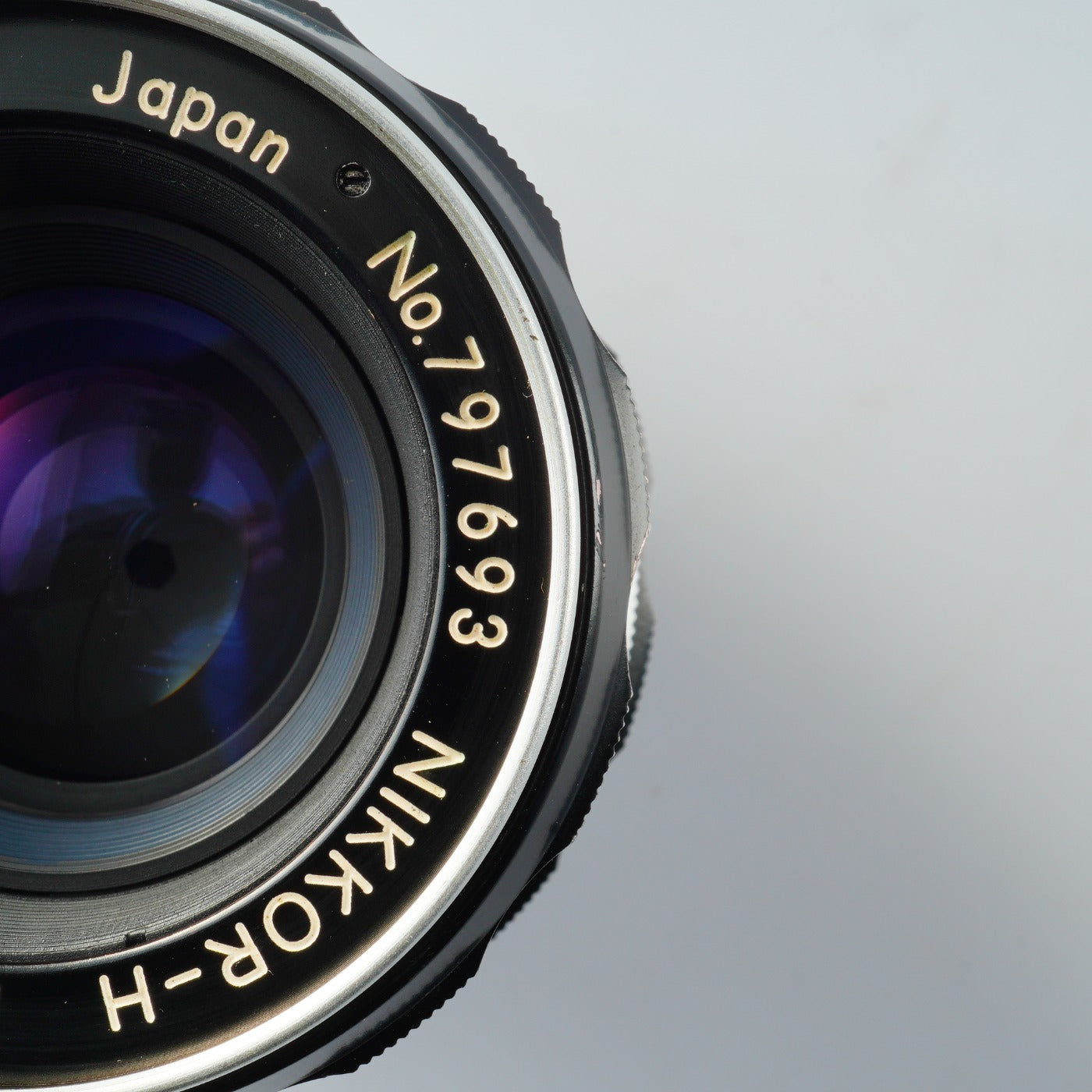 Nikon NIKKOR-H Auto 50mm F/2 非Ai 単焦点レンズ