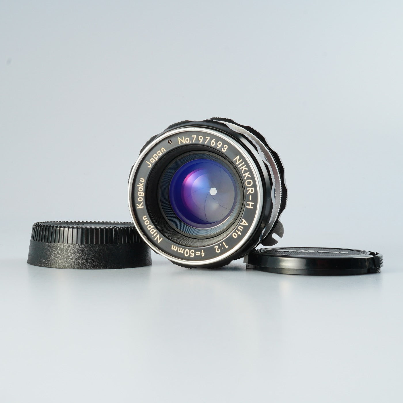 Nikon NIKKOR-H Auto 50mm F/2 非Ai 単焦点レンズ