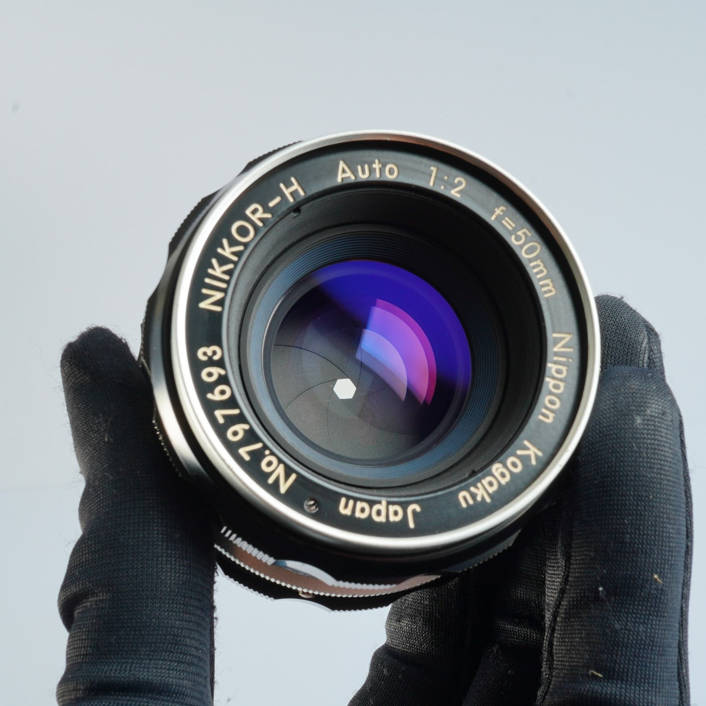 Nikon NIKKOR-H Auto 50mm F/2 非Ai 単焦点レンズ