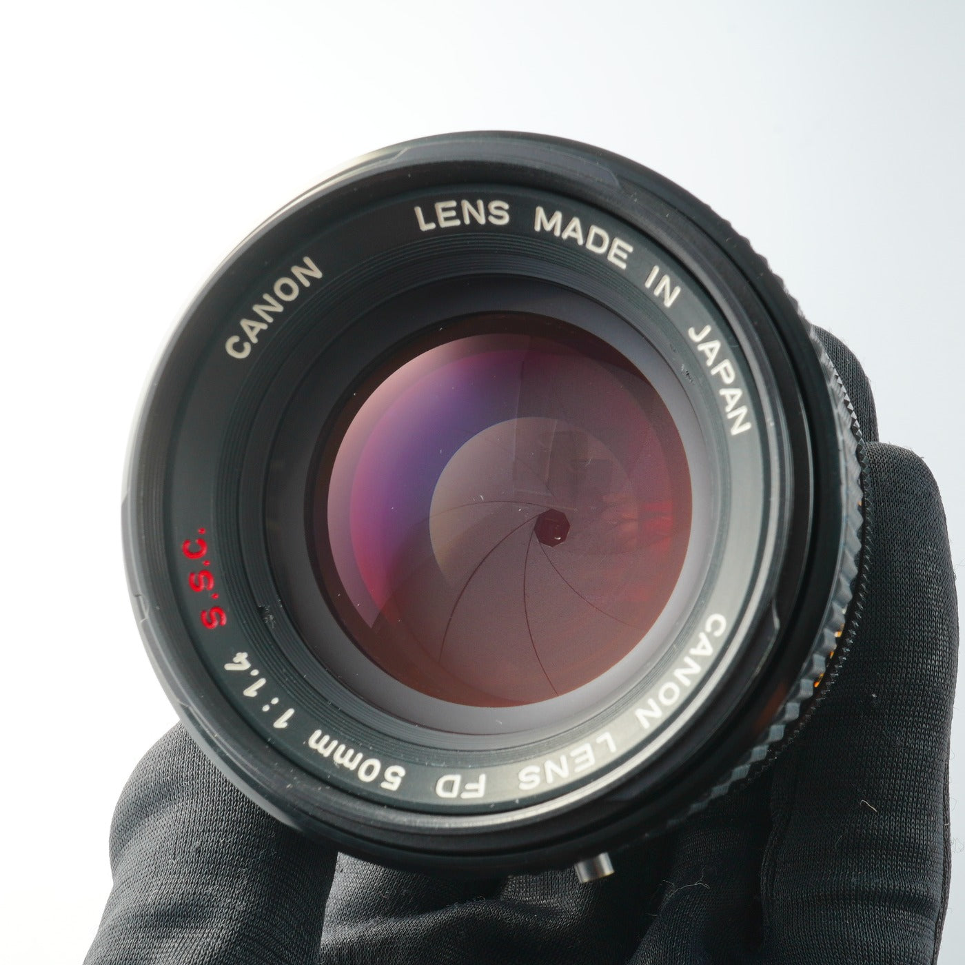Canon FD 50mm F/1.4 S.S.C. A mark 単焦点レンズ