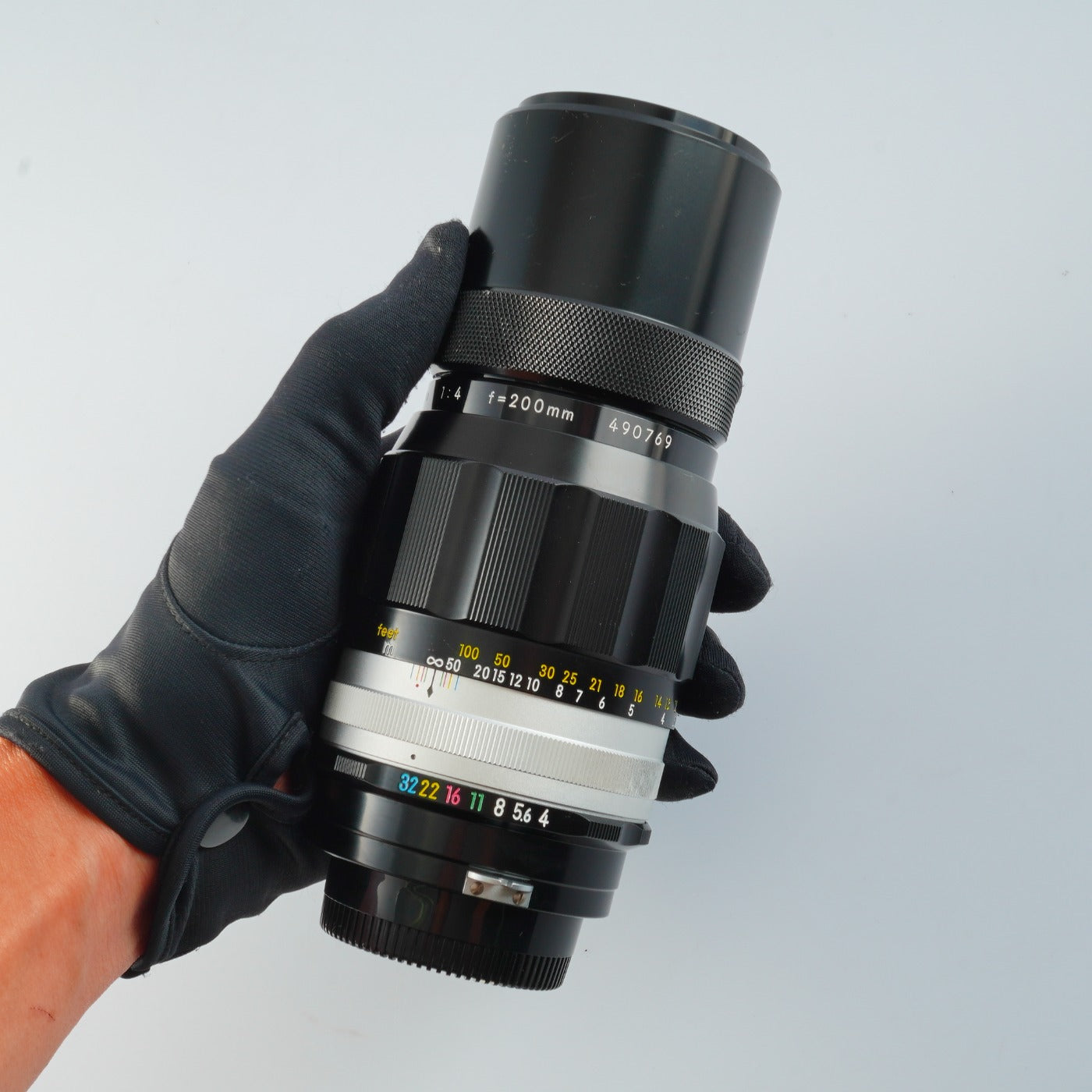 Nikon NIKKOR-Q Auto 200mm F/4 非Ai 単焦点レンズ